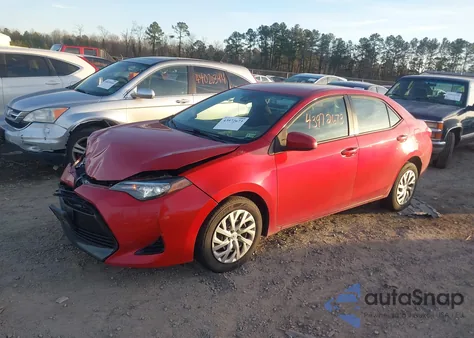 2017 Toyota Corolla Le z USA, uszkodzony, nr VIN 2T1BURHE1HC787009